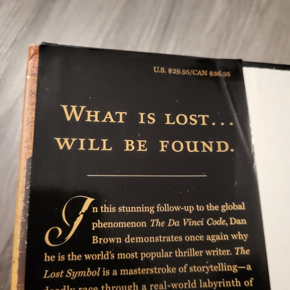 ⭐️ NWOT The Lost Symbol by Dan Brown ⭐️ 3 FOR $20 - Picture 2 of 5